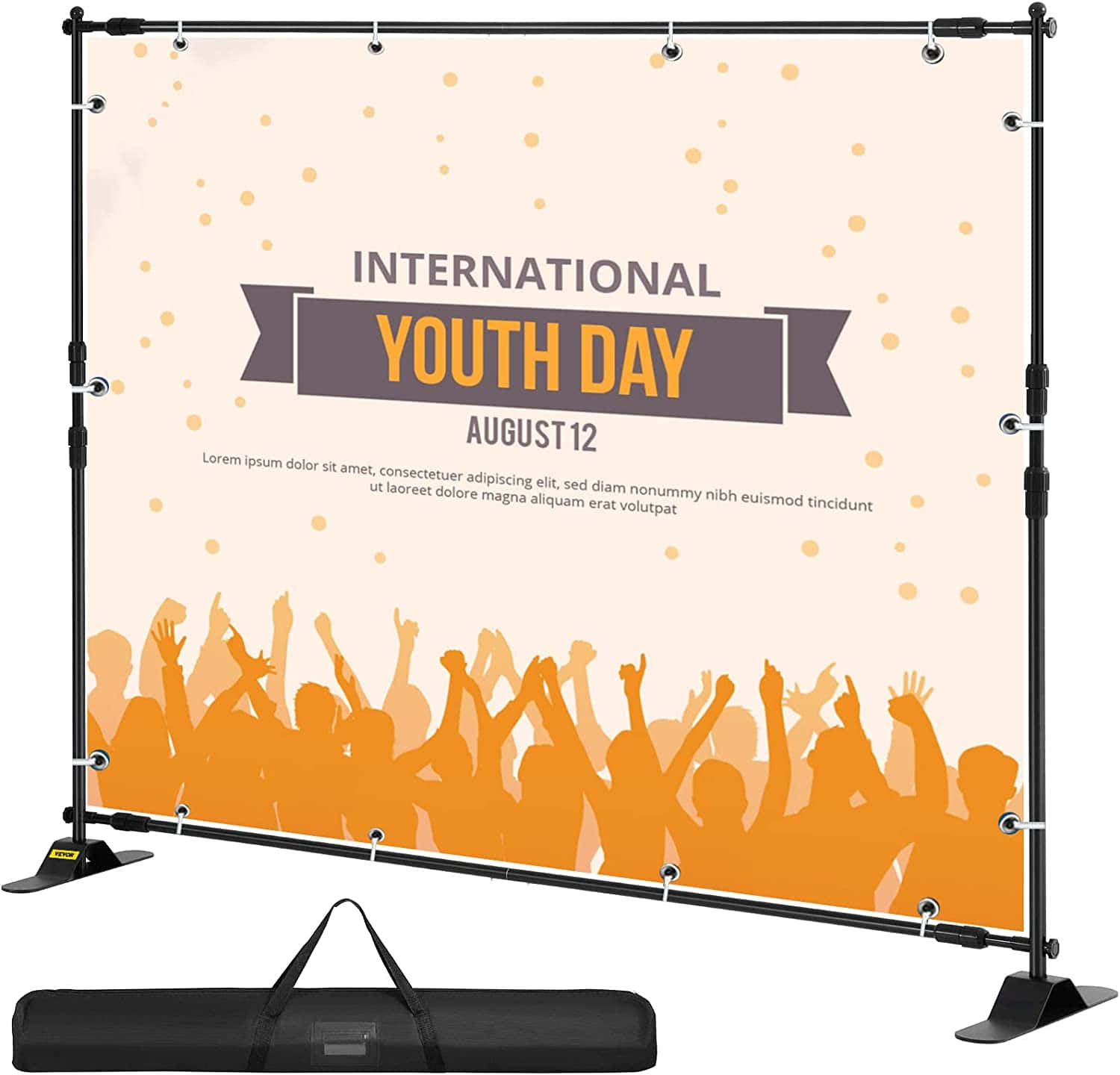 International Youth Day Banner Stand