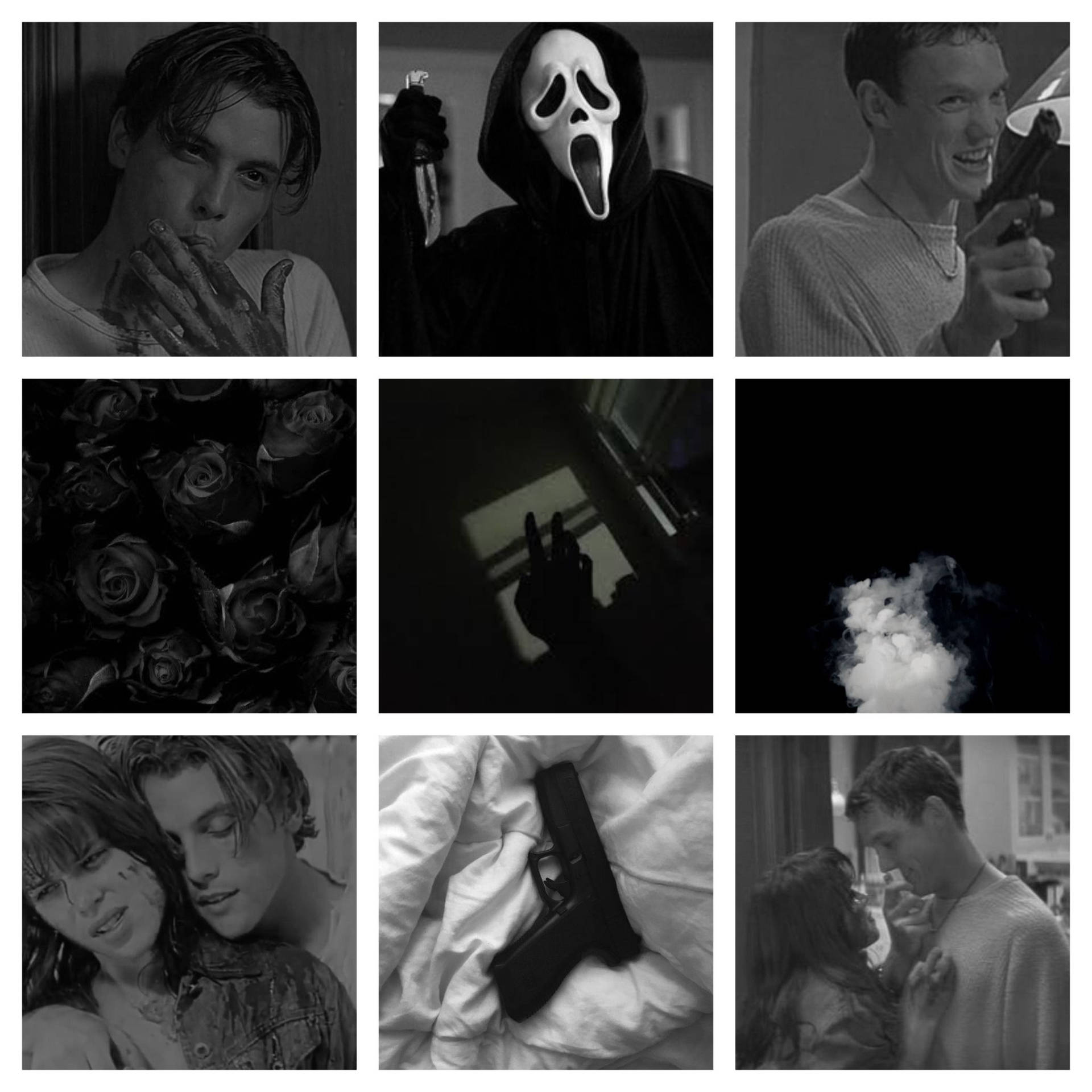 Photo Collage Of Billy Loomis Background