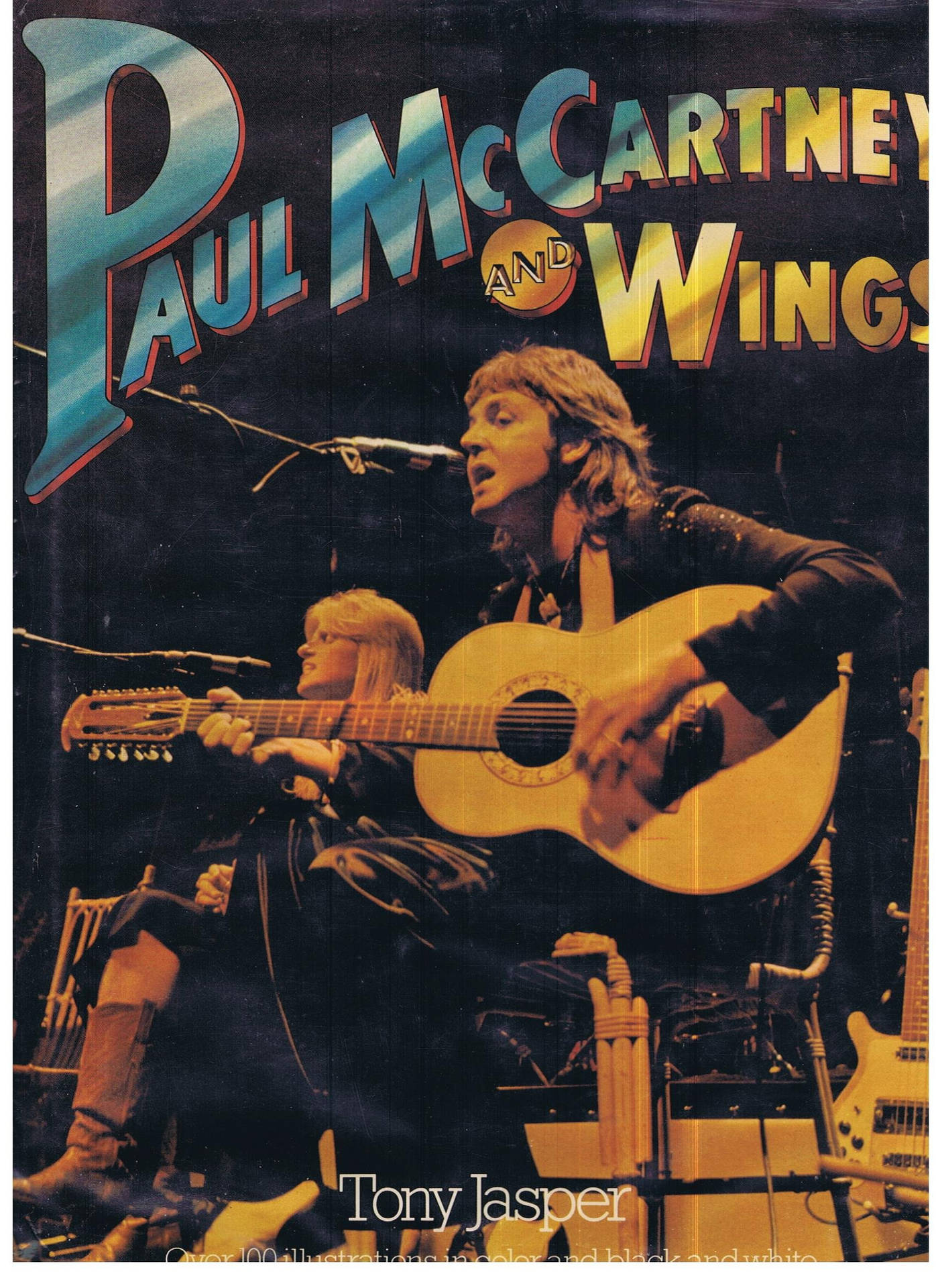 Photobook dækkekunst af Paul McCartney og Wings Wallpaper