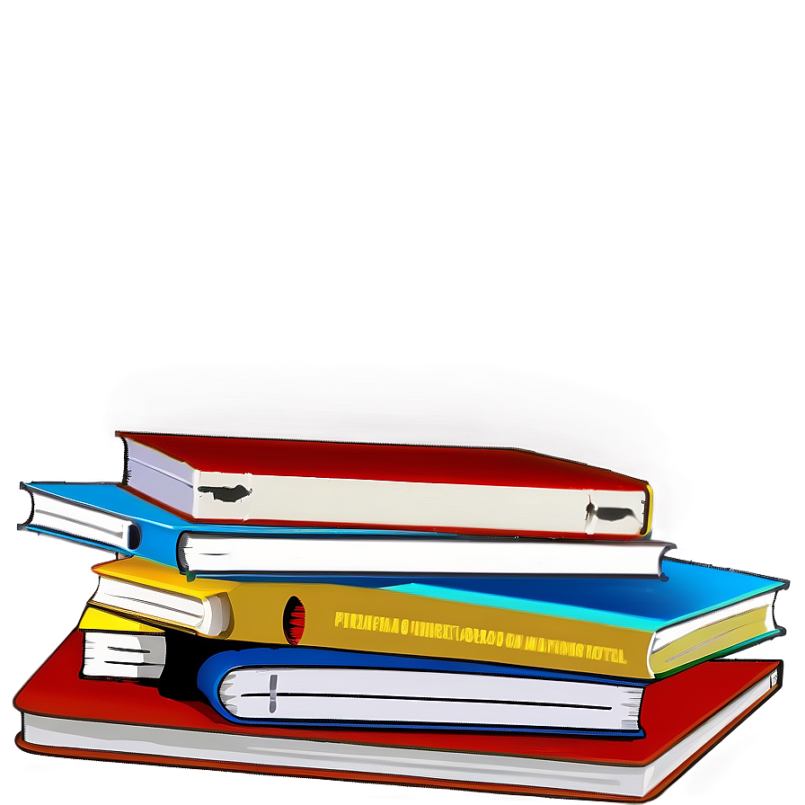 Photography Books Stack Png Jnt69 PNG