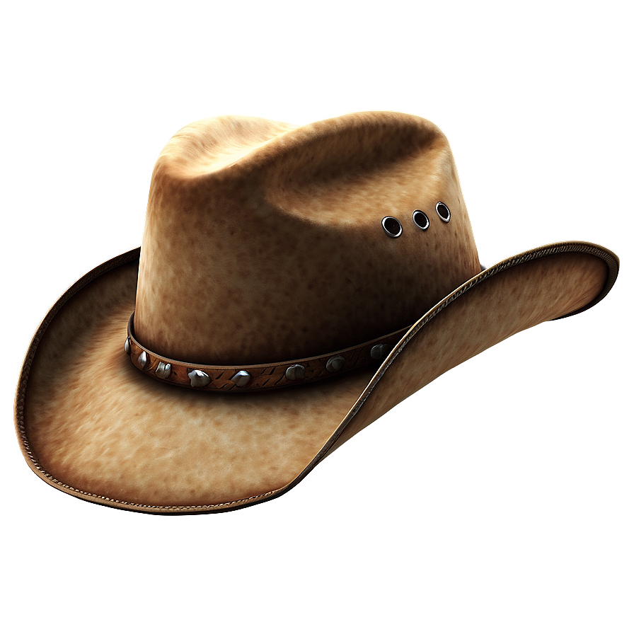 Photorealistic Cowboy Hat Transparent Png Egv58 PNG