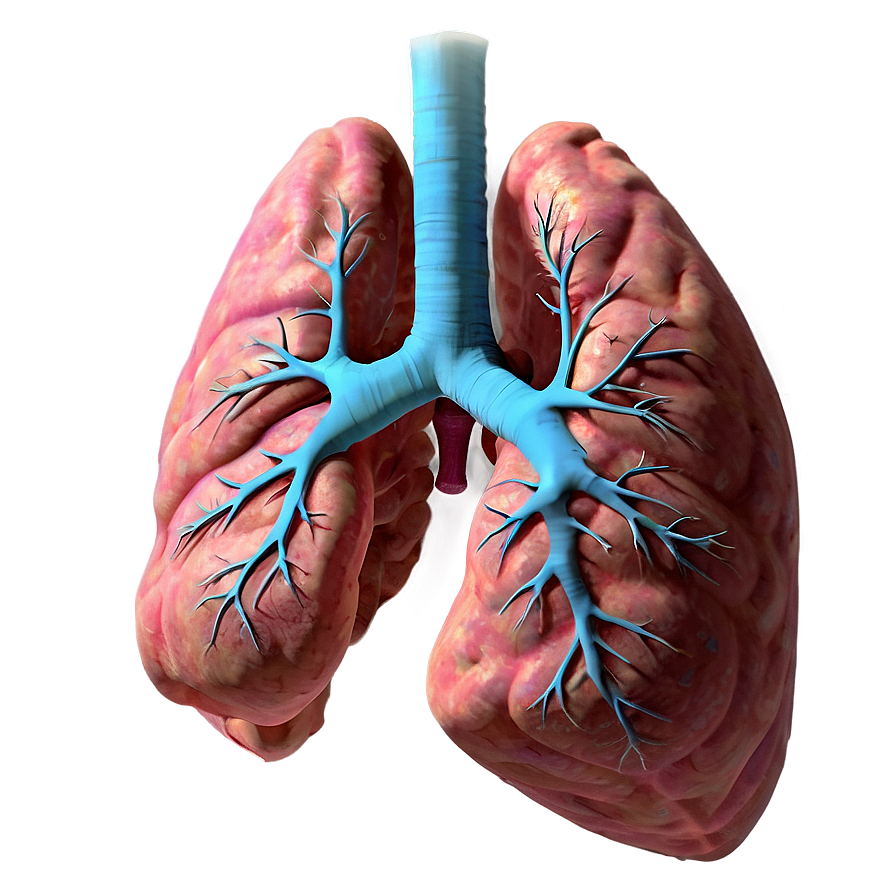 Photorealistic Human Lungs Png Wto PNG