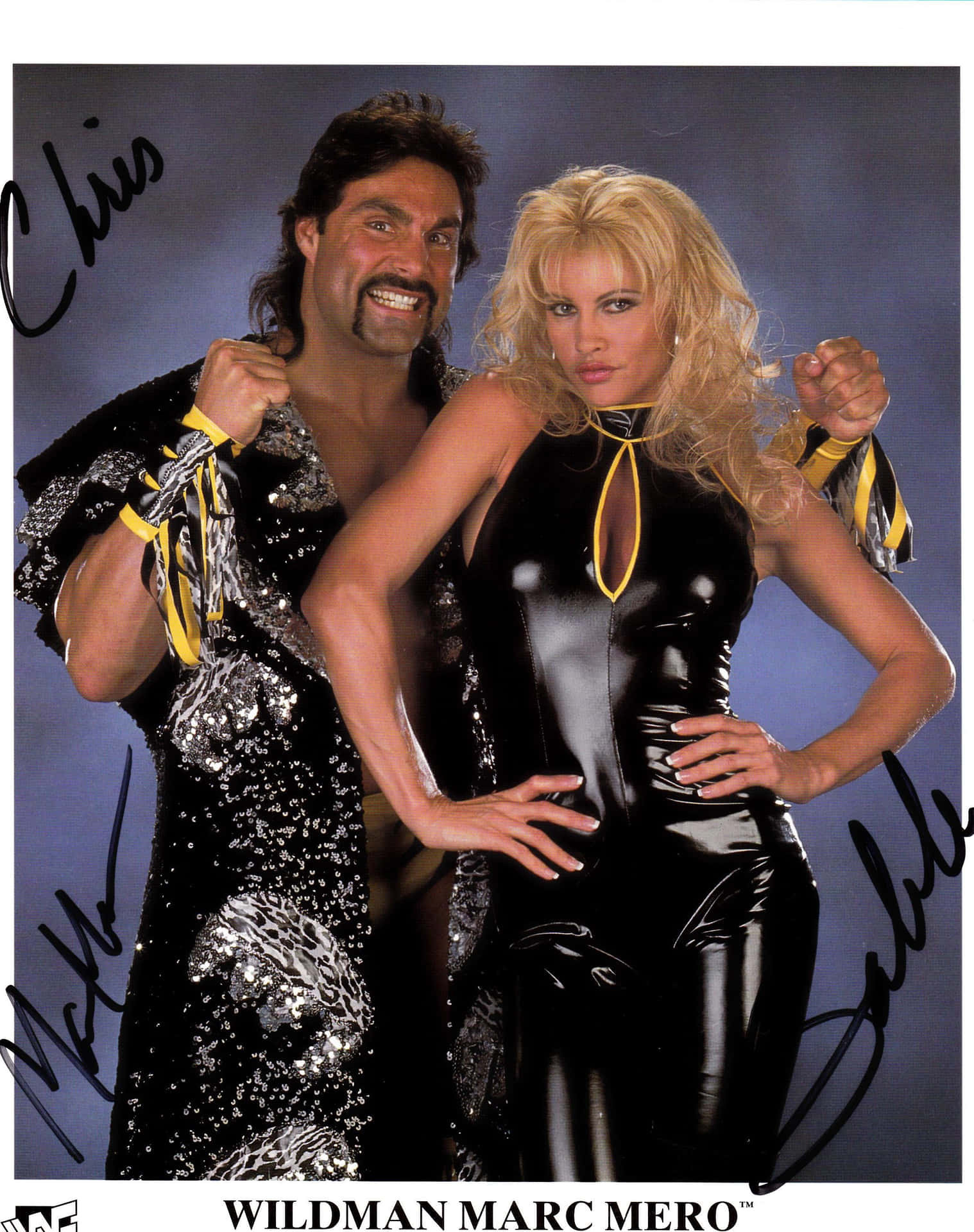 Photoshoot Of Sable And Marc Mero Wallpaper
