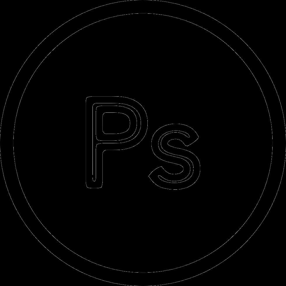 Photoshop Icon Outline PNG