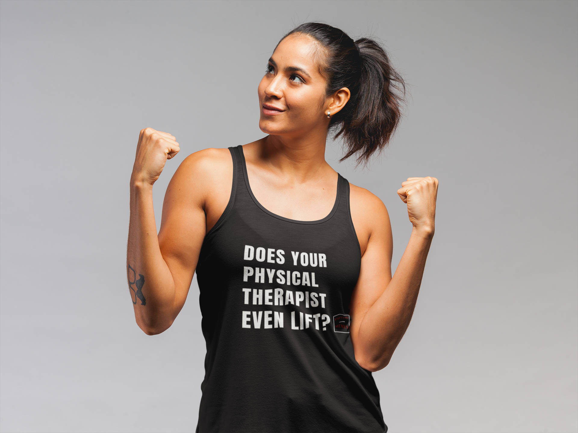 Physical Therapy Tank Top Typography Art Wallpaper
