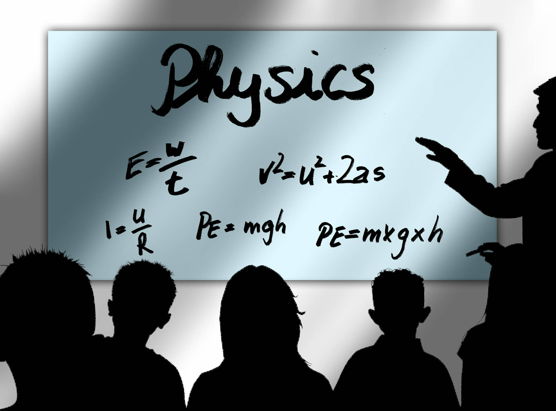 Physics Equations Class Concept