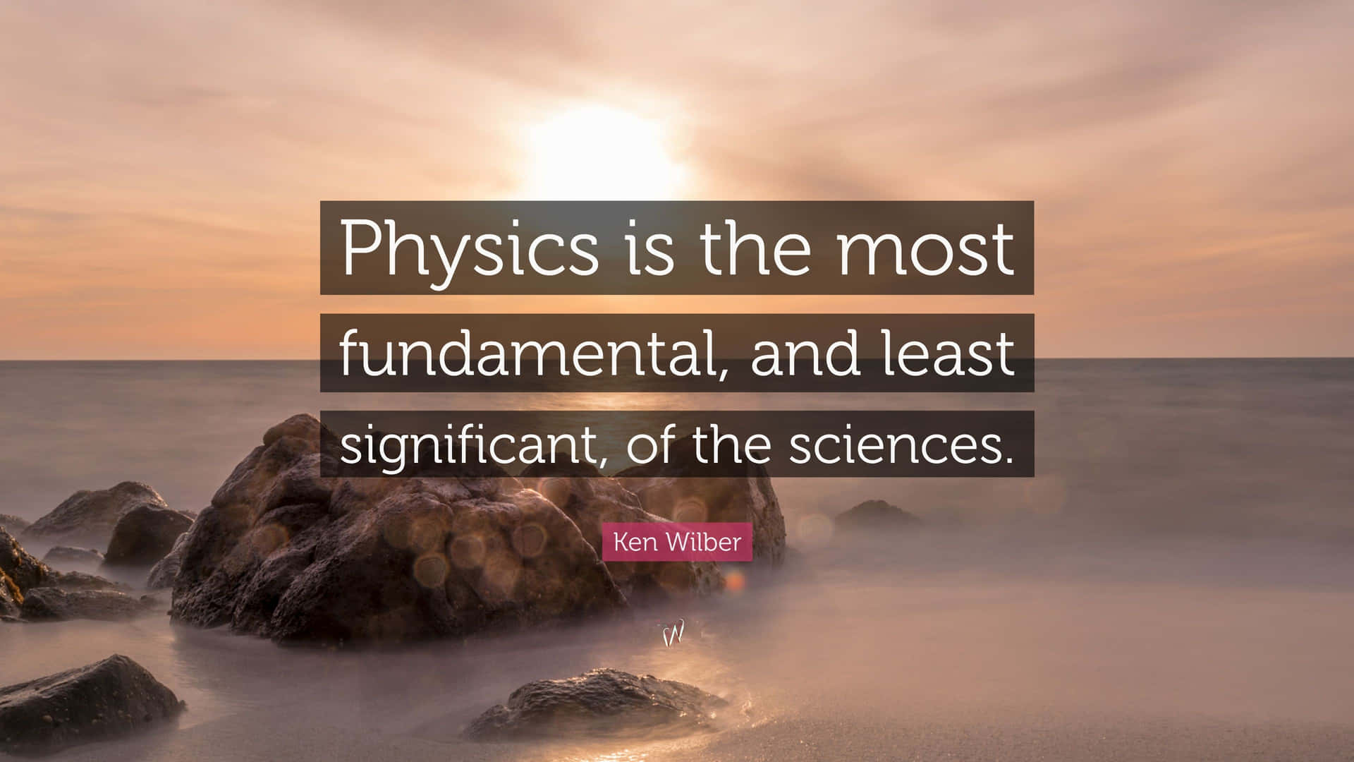 Physics Most Fundamental Of Sciences Wallpaper