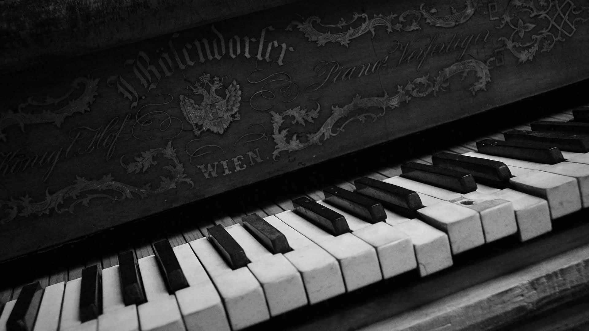 Lernensie Klavier Zu Spielen Und Machen Sie Musik.