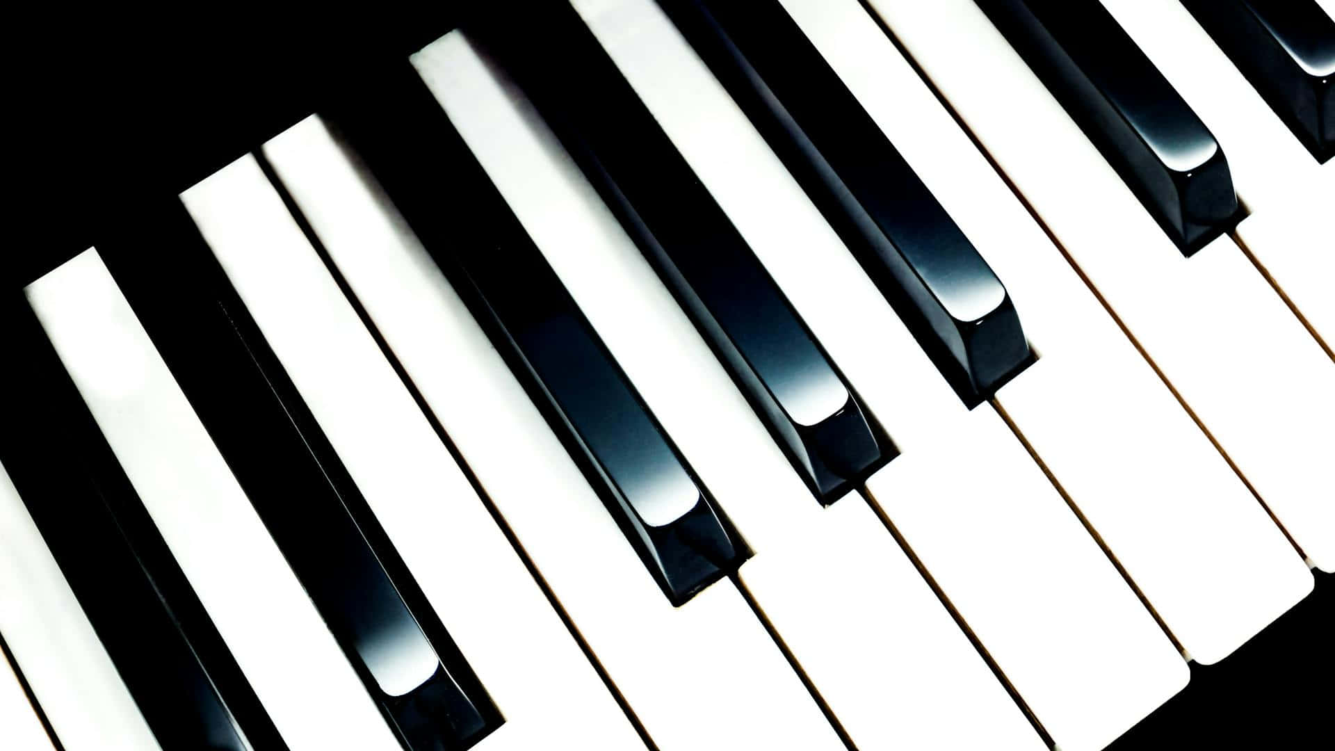 Piano Keys Contrast Aesthetic.jpg Wallpaper