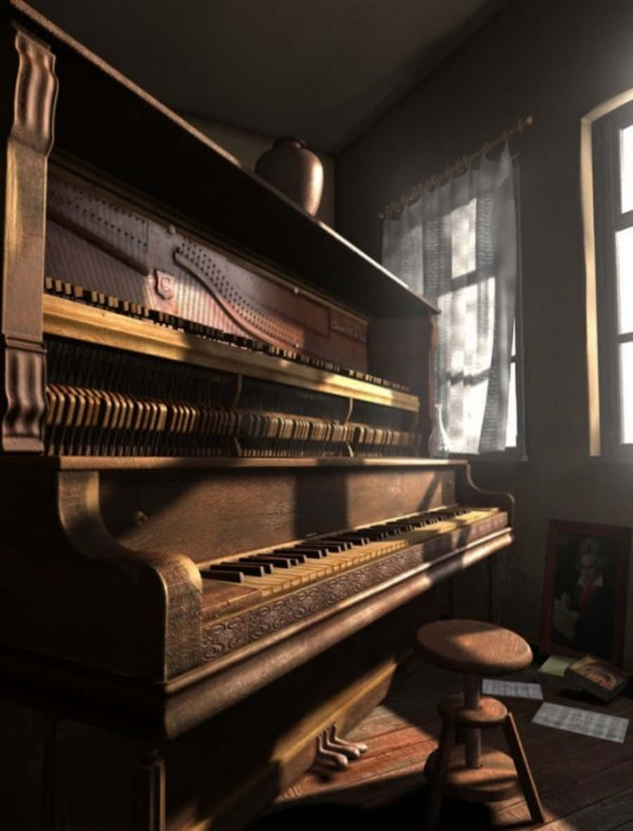 Let the soothing sounds of the Piano waft across the room