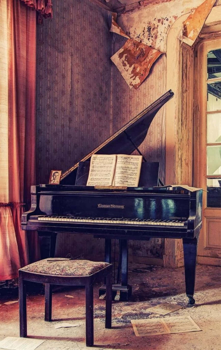 Инструментальная фортепианная музыка. Шопен Эстетика. Старинное пианино. Старинный рояль. Классика на пианино.