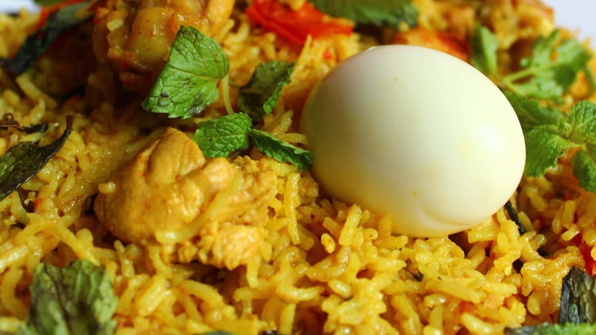 Piattodi Biryani Aromatico E Gustoso