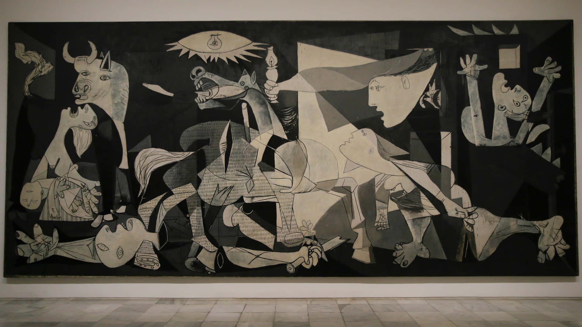 Picasso Guernica Painting Wallpaper