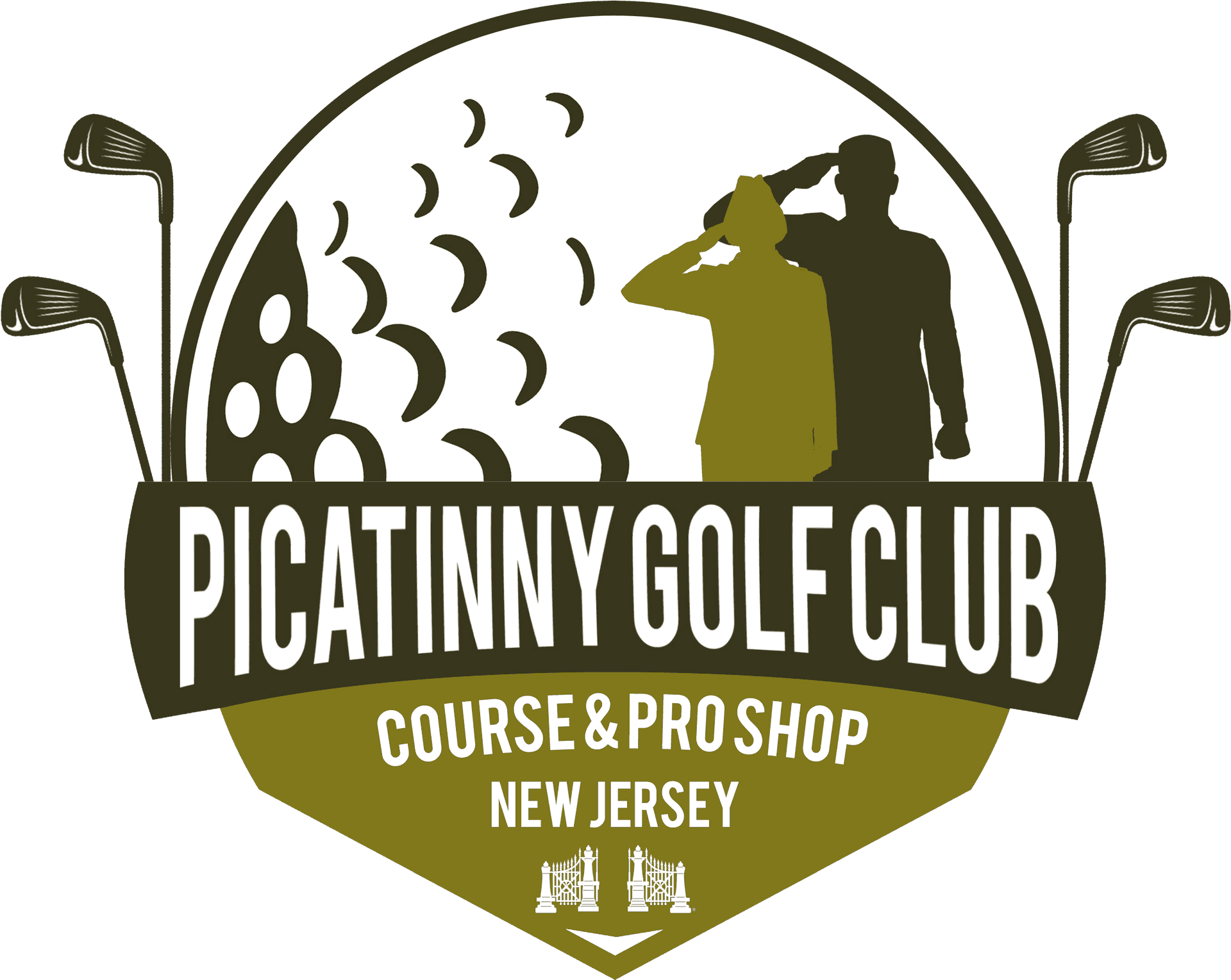 Picatinny Golf Club Logo New Jersey PNG