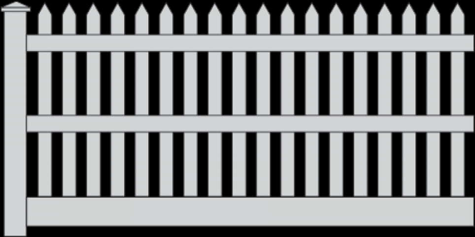 Picket Fence Graphic PNG