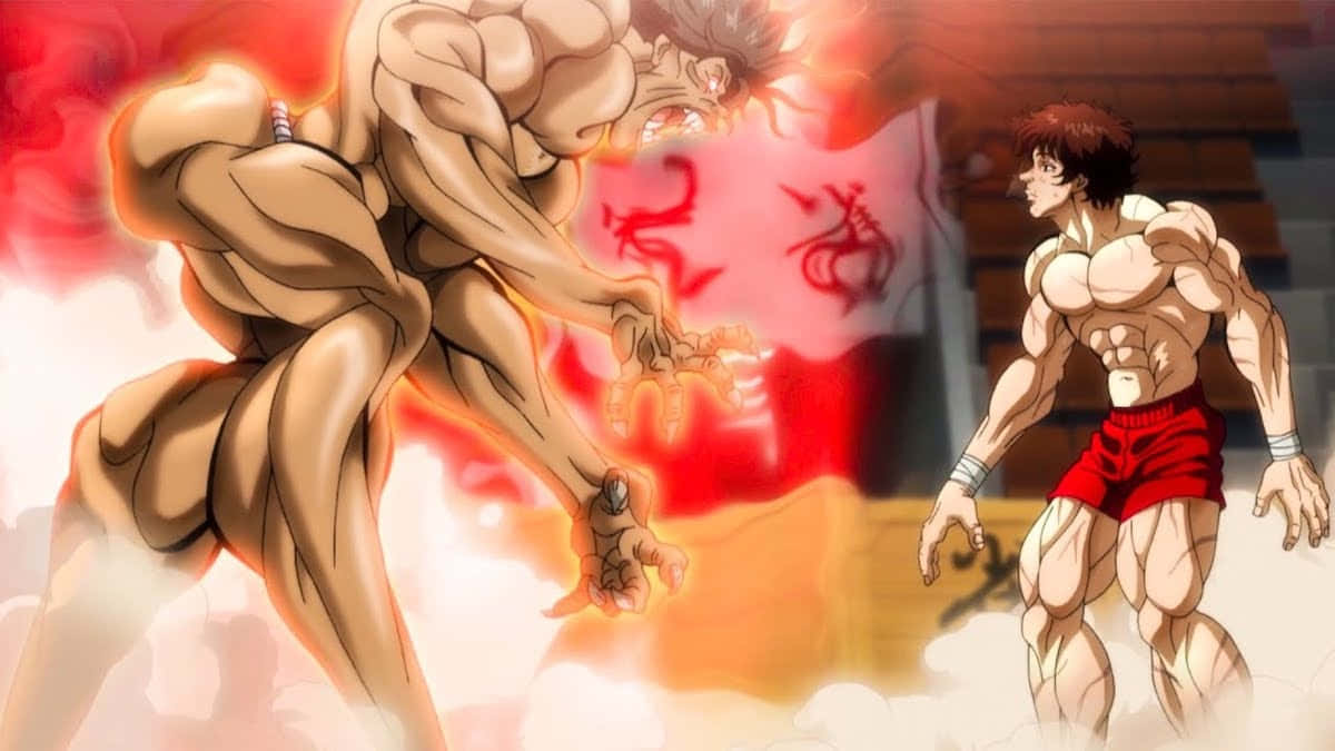 Download Pickle_vs_ Baki_ Anime_ Showdown Wallpaper | Wallpapers.com