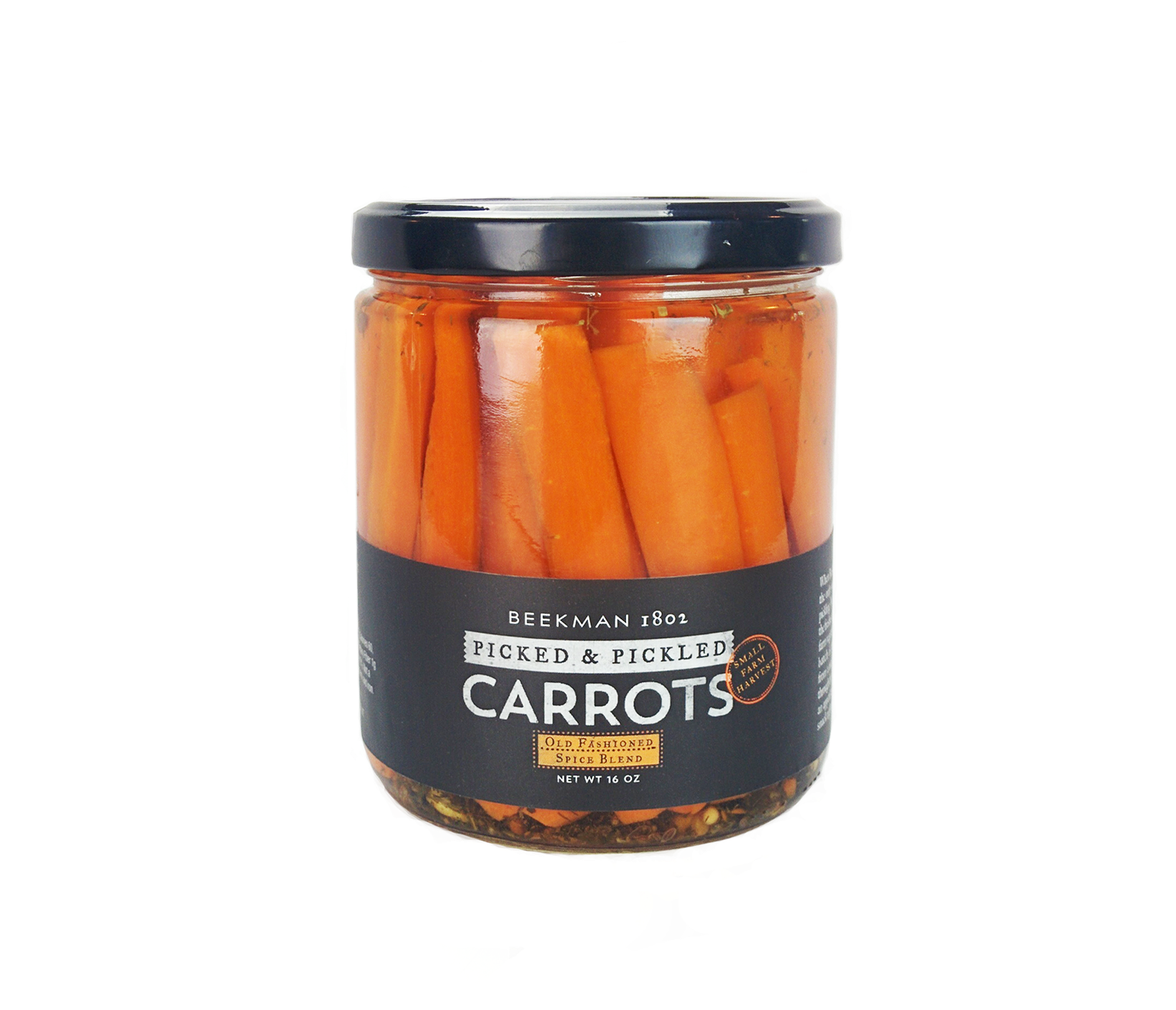 Pickled Carrots Jar Product Image PNG
