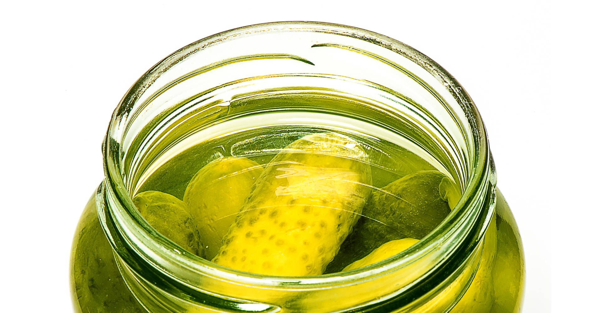 Pickles In An Open Jar
