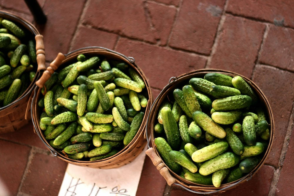 Pickles In Baskets