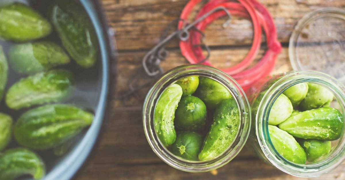 Pickles In Sets Of Jar