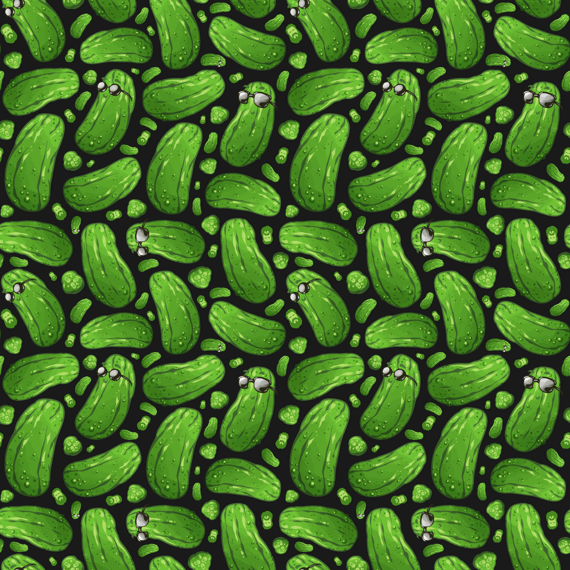 Pickles Pattern Graphic