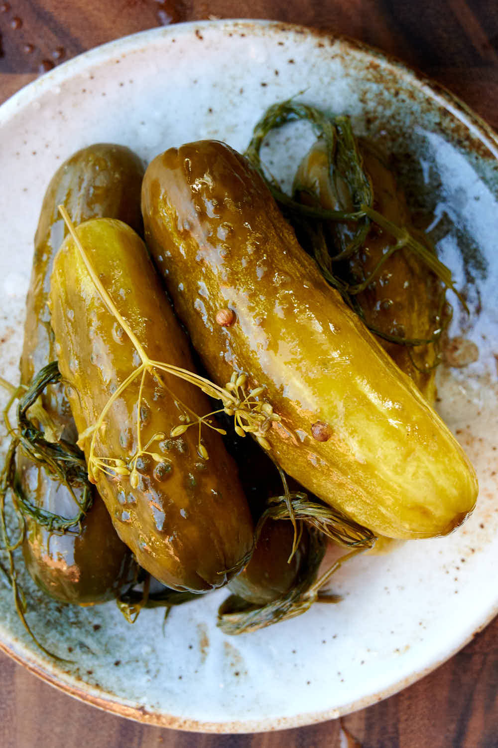 Pickles With Dill And Peppercorn
