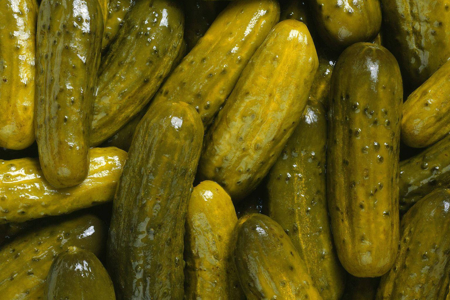 Pickles With Shiny Skin