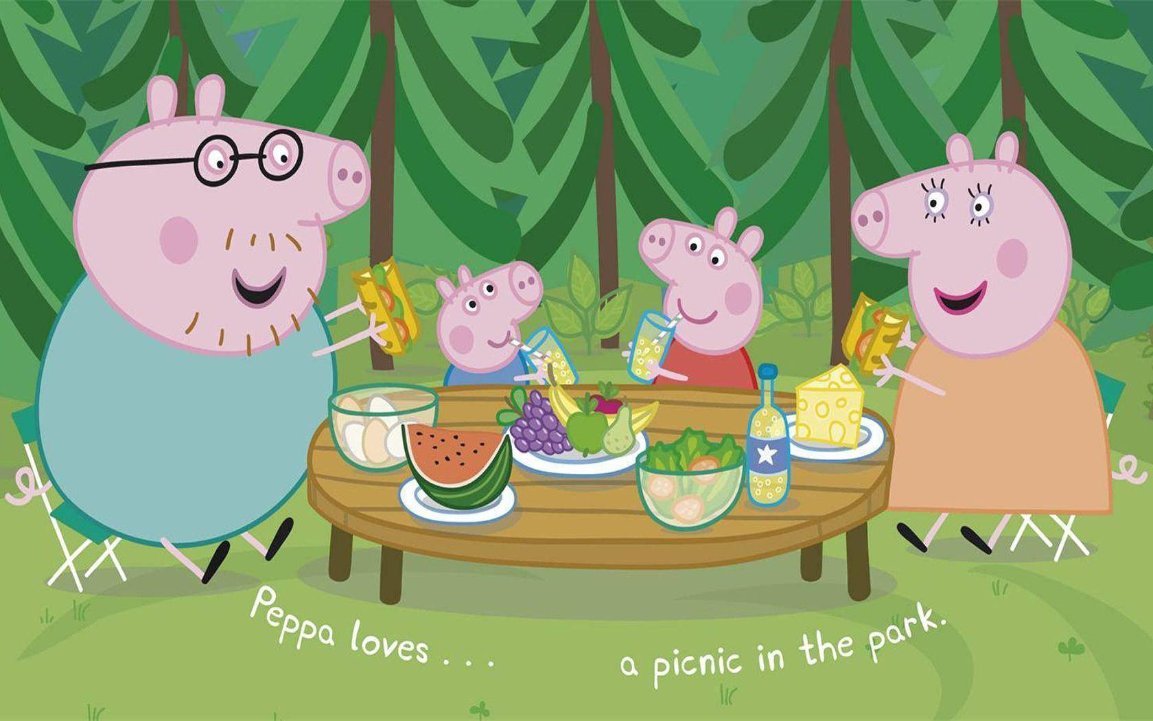 Picnic In The Park Peppa Pig Tablet