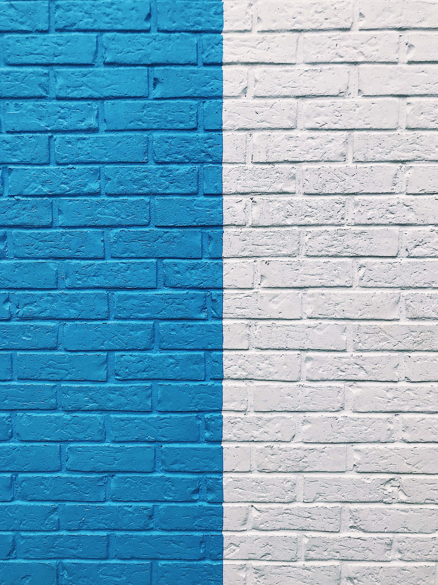 Blue And White Brick Wall Picsart Background