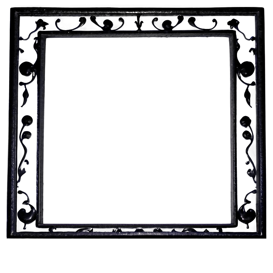 Picture Black Frame Png 11 PNG
