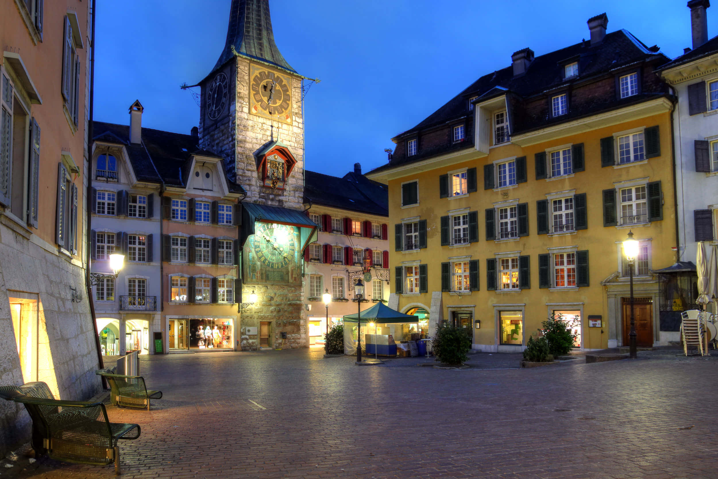 Picturesque View Of Solothurn, Switzerland Wallpaper