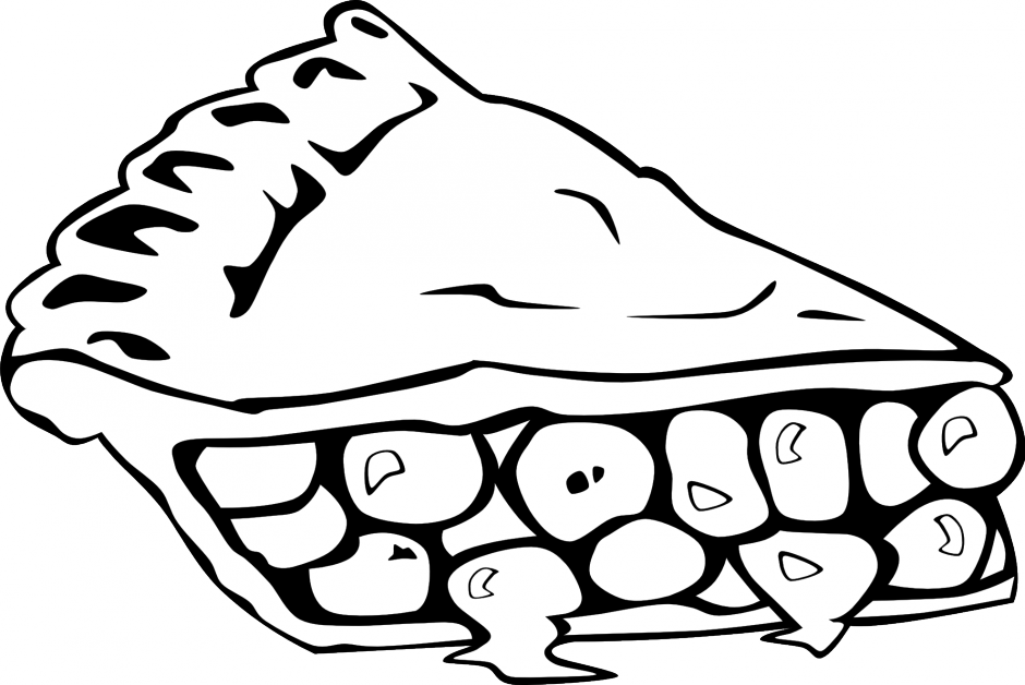 Pie Slice Comic Style Illustration PNG