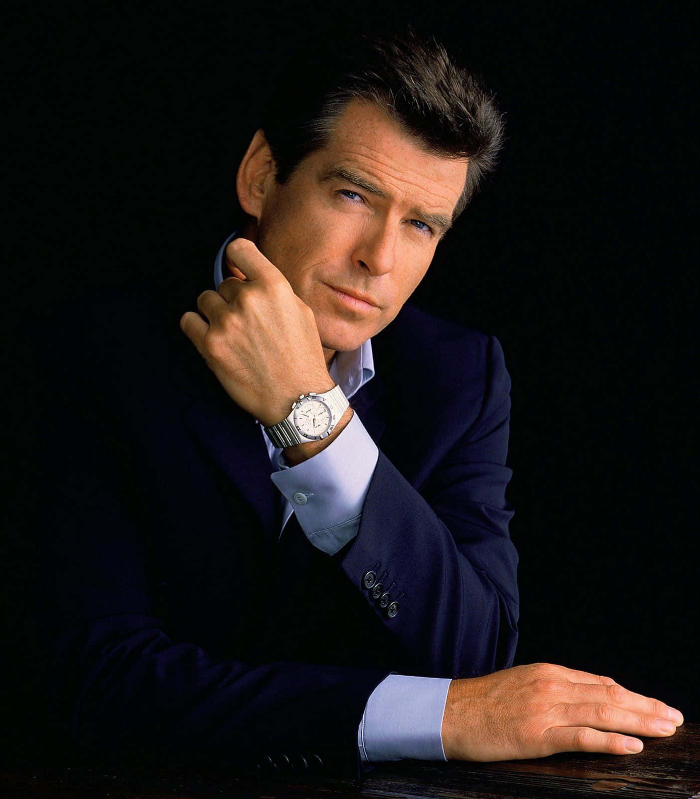 The Suave and Sophisticated Pierce Brosnan Wallpaper