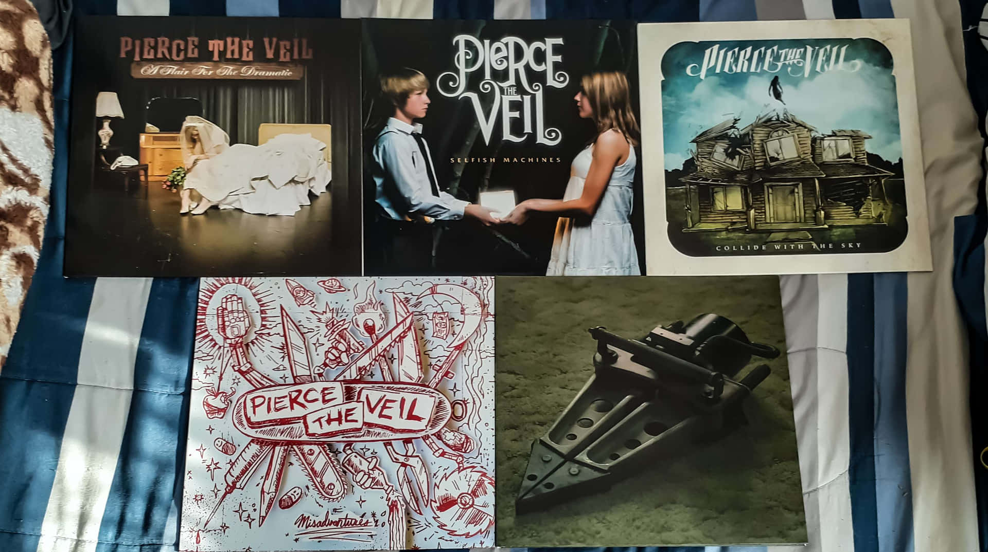 Pierce The Veil Album Covers Collection Wallpaper