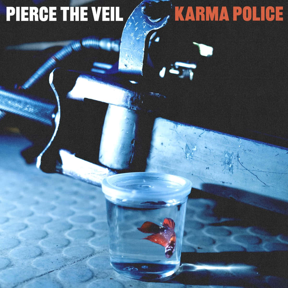Pierce The Veil Karma Police Cover Art Wallpaper