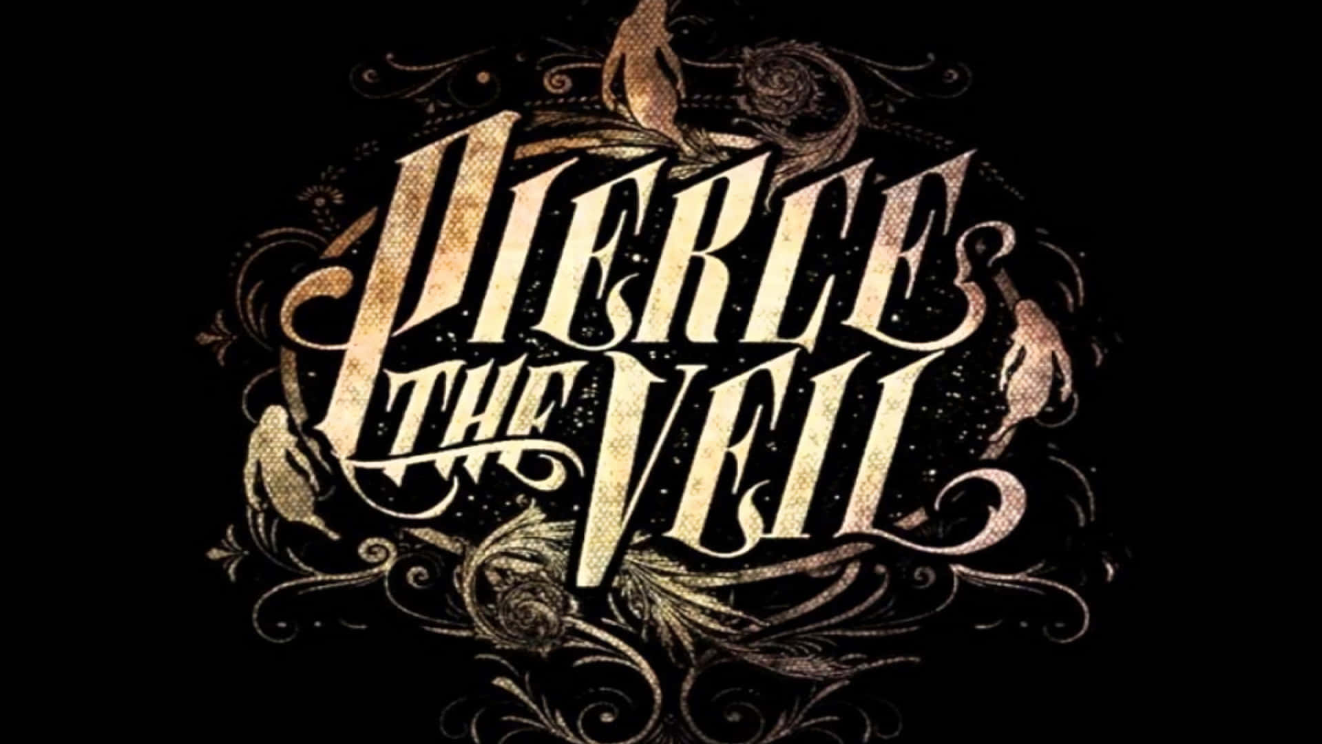 Pierce The Veil Ornate Logo Wallpaper