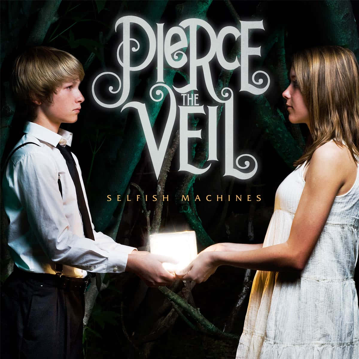Pierce The Veil Selfish Machines Album Cover Wallpaper