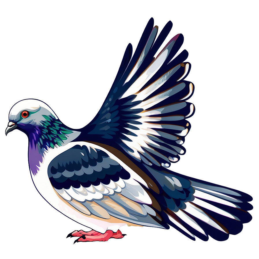 Download Pigeon Vector Art Png 05242024 | Wallpapers.com