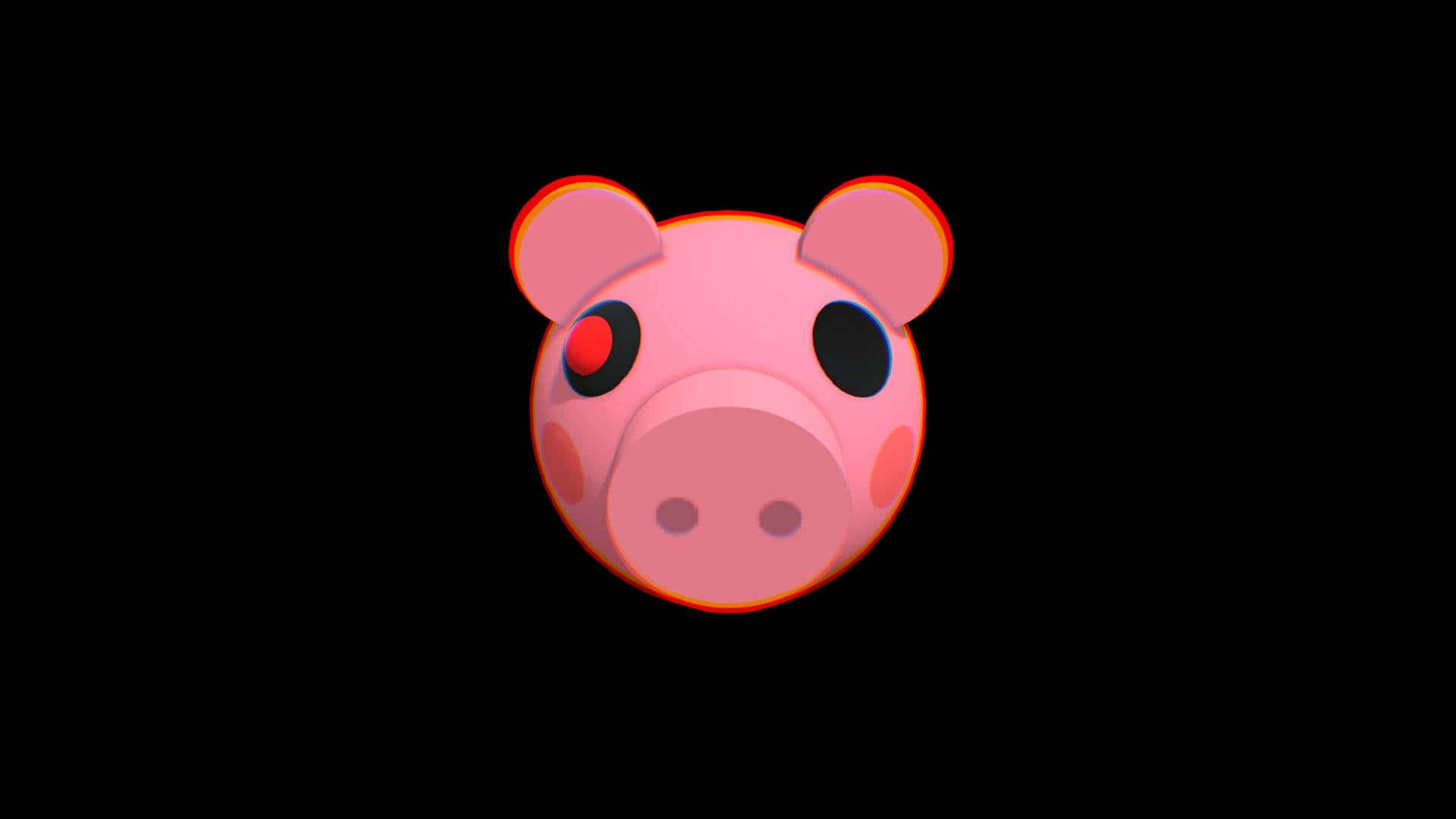 An Endearing Portrait of a Piglet