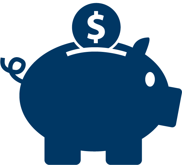 Piggy Bank Savings Icon PNG