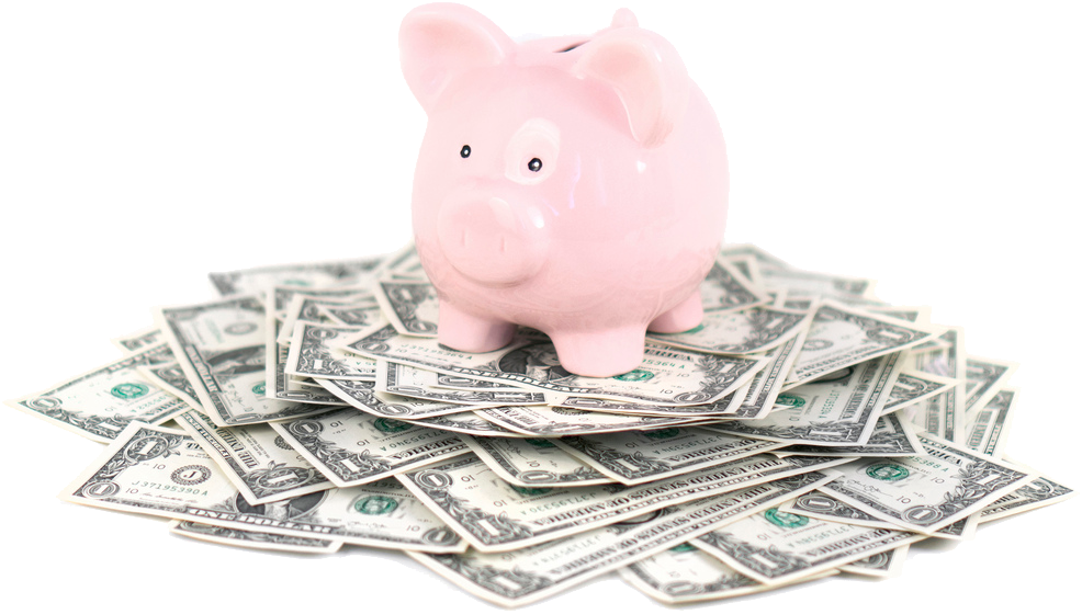Piggy Bank Savings U S D PNG