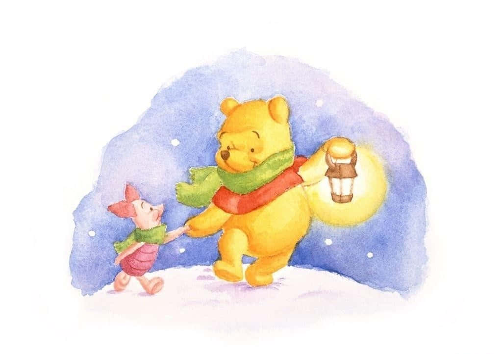 The lovable Piglet from Winnie the Pooh Wallpaper