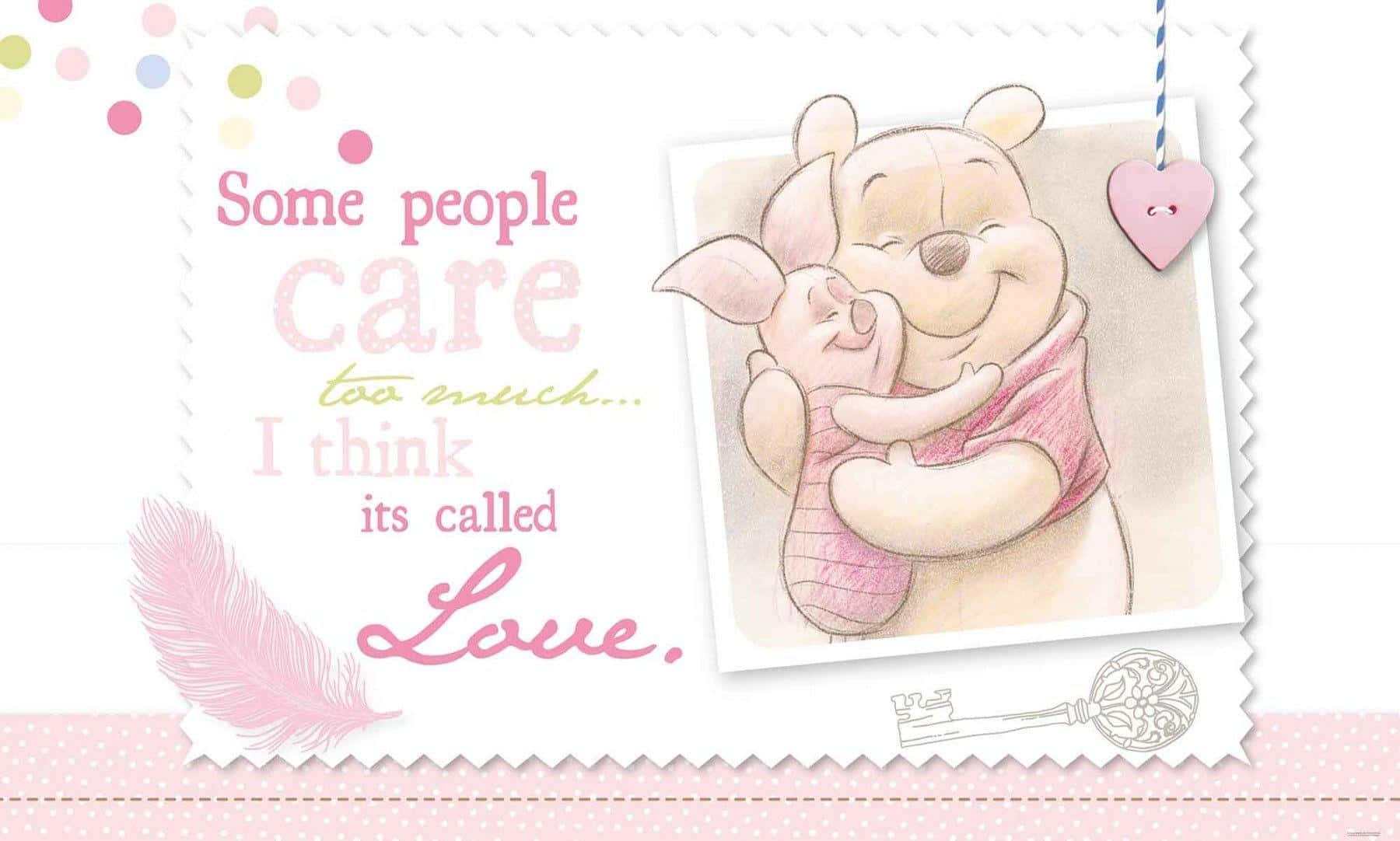 Piglet says friendship is more important than ever! Wallpaper