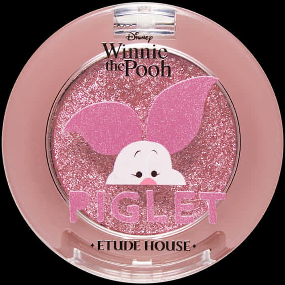 Piglet Themed Cosmetic Compact PNG