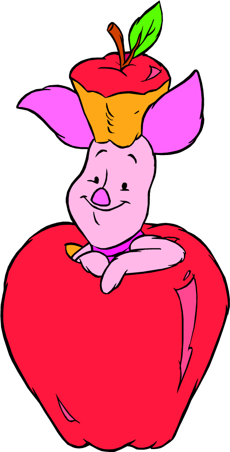 Pigletin Apple Costume PNG