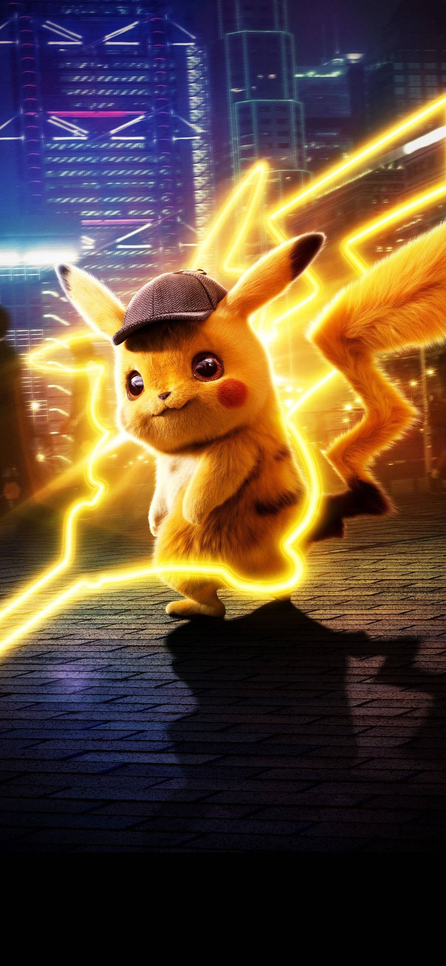 Pikachu 3d Detective Pikachu With Lightning