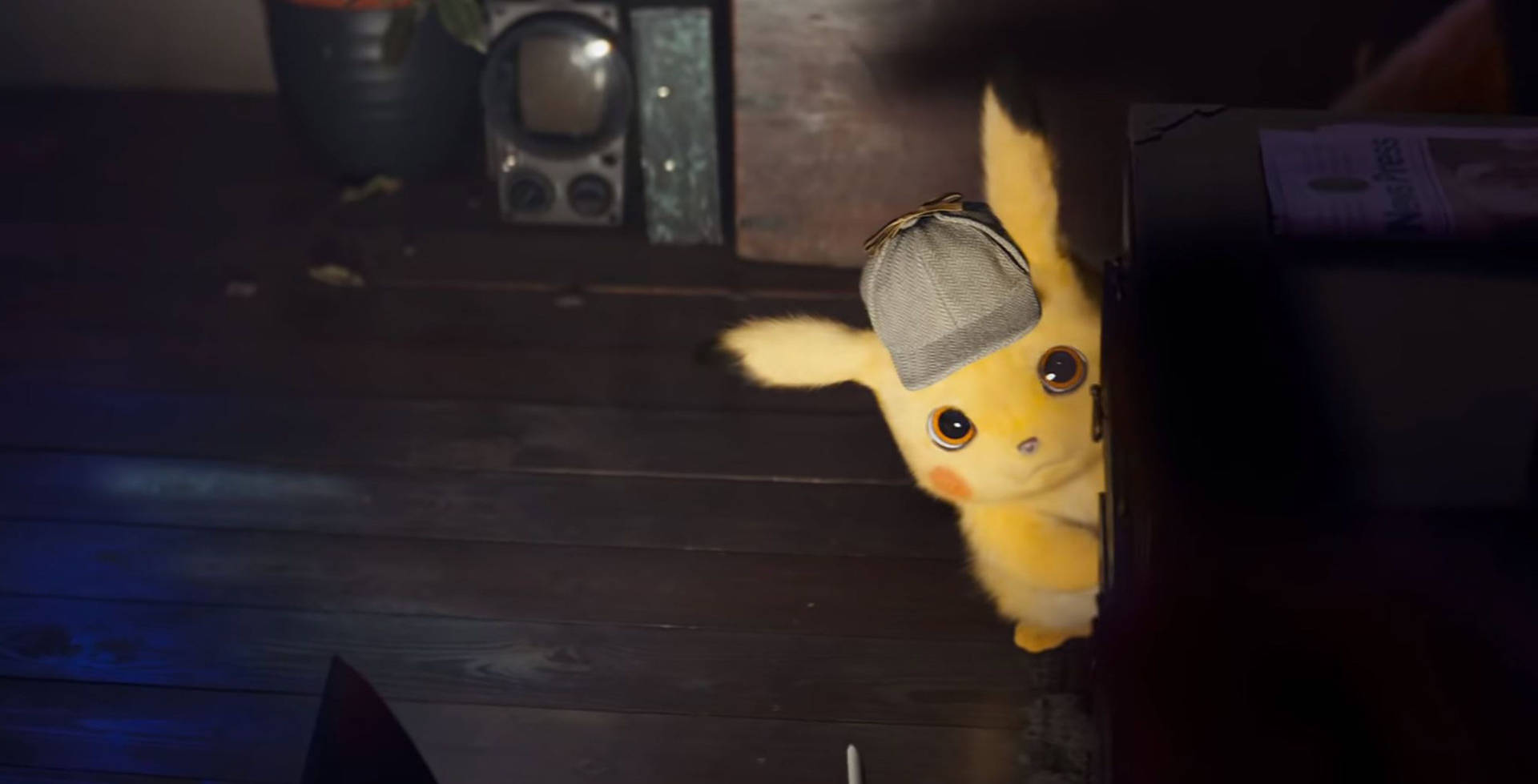 Pikachu 3d Hiding Detective Pikachu