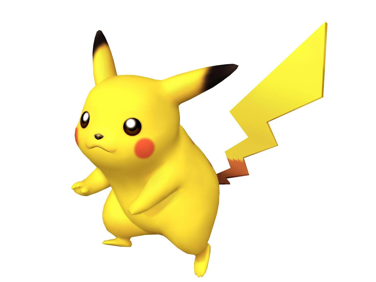 Pikachu 3d Pokémon Game Model Wallpaper