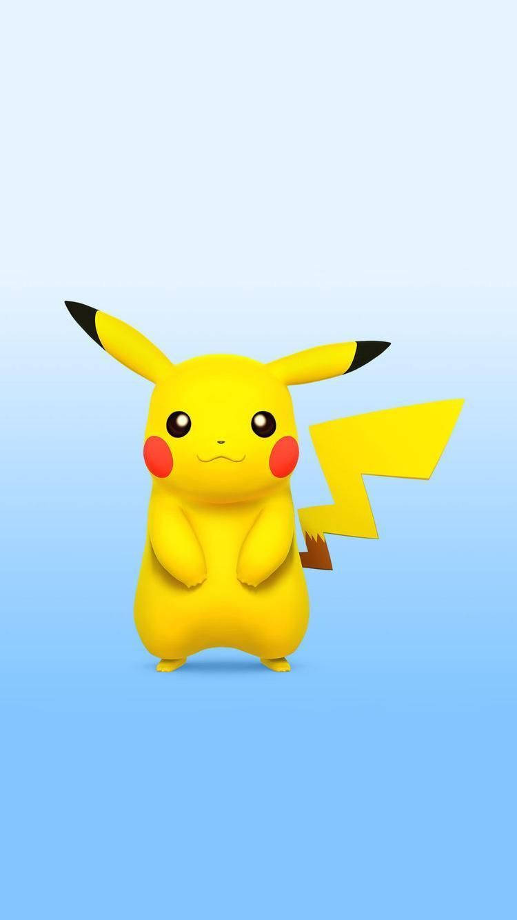 Pikachu 3d Pokémon Of Ash Background