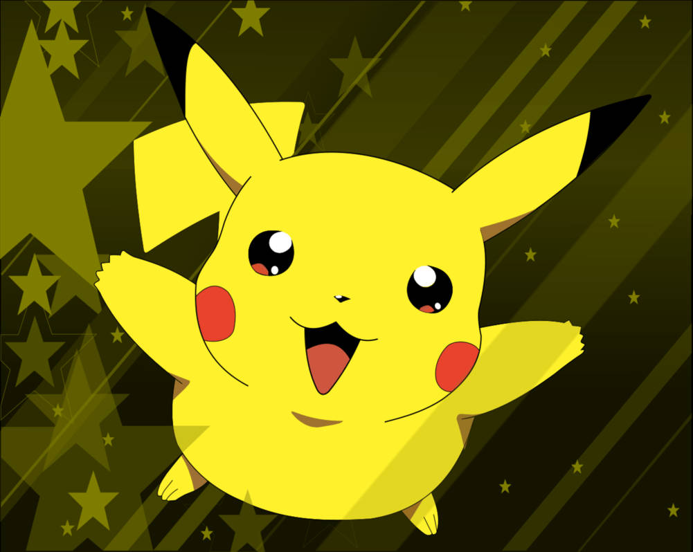 Pikachu 3d Shiny Rare Pokémon Wallpaper